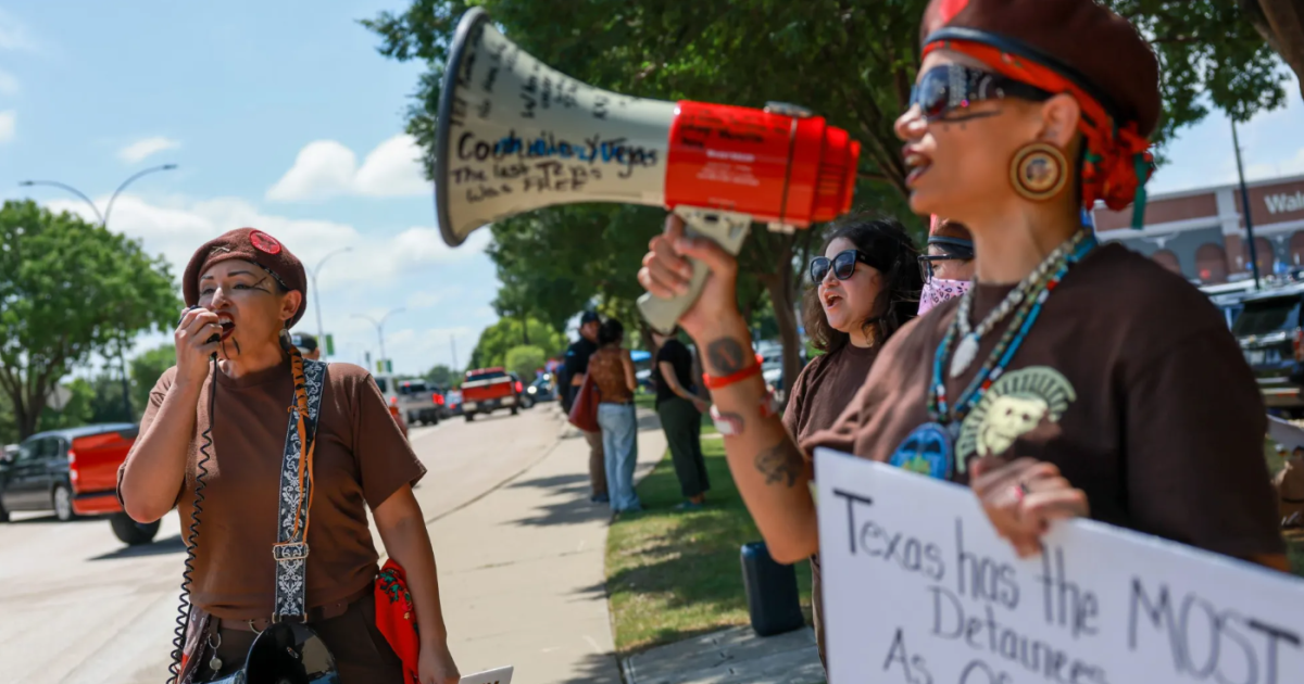 ‘We don’t need ICE’: Arlington’s first FIFA World Cup game draws few protestors
