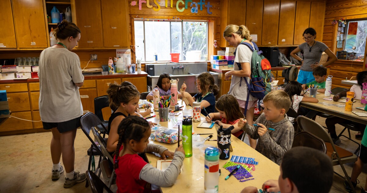 A Hill Country summer camp helps Texas kids navigate grief