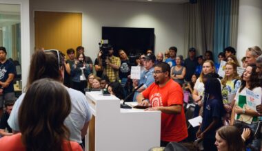 Austin ISD teachers and parents protest millions in cuts