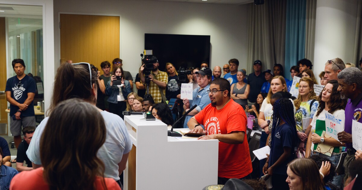 Austin ISD teachers and parents protest millions in cuts