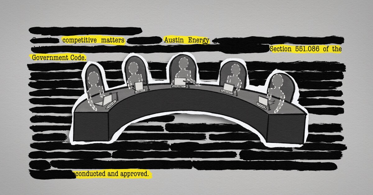 Austin City Council has been voting in secret for years