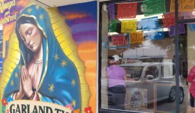 Virgin of Guadalupe mural to temporarily stay up at Garland business