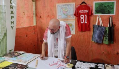 Despite elimination, Jordan celebrates first World Cup appearance with Downtown Arlington festival