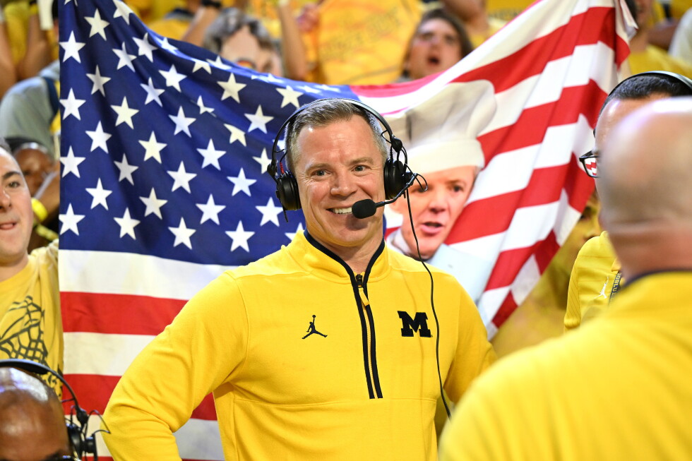 Mavericks hiring national champ coach Dusty May from Michigan, AP source says