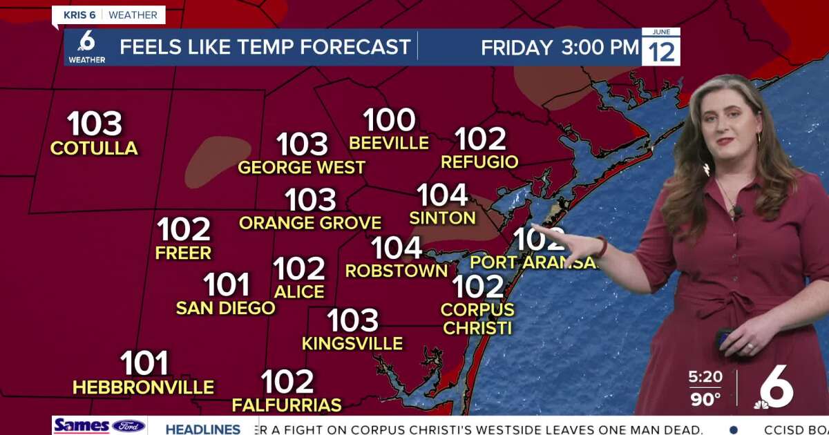 Expect more heat on Friday and increasing rain chances this weekend