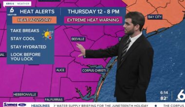 Thursday brings excessive heat with feels like temps into the triple digits