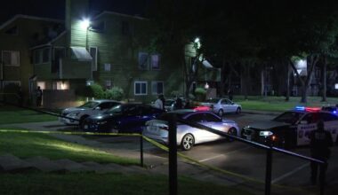 Dallas shooting: Woman killed in crossfire in courtyard of condo complex