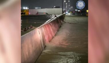Flash flooding strands drivers on I-35 in Waco