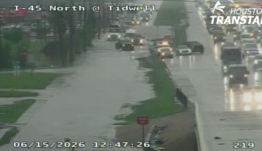 High water locations reported around Houston-area, Harris County