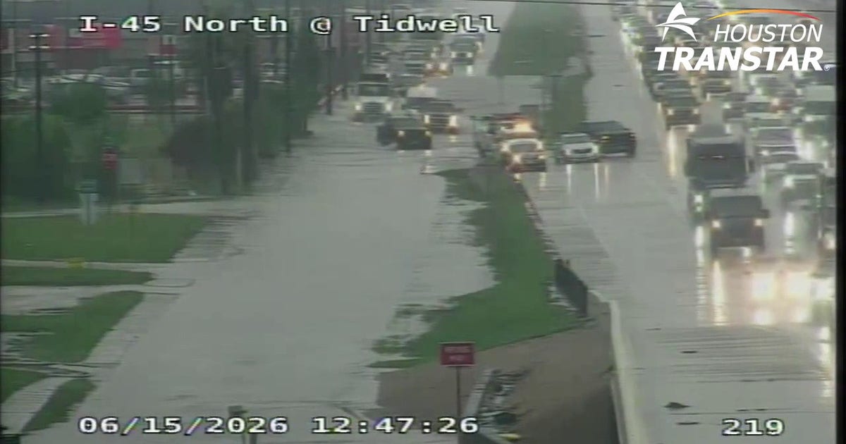High water locations reported around Houston-area, Harris County