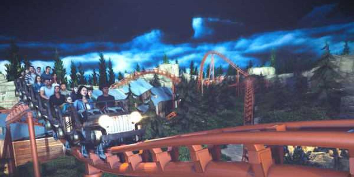 Record-breaking new coaster howls into Texas amusement park