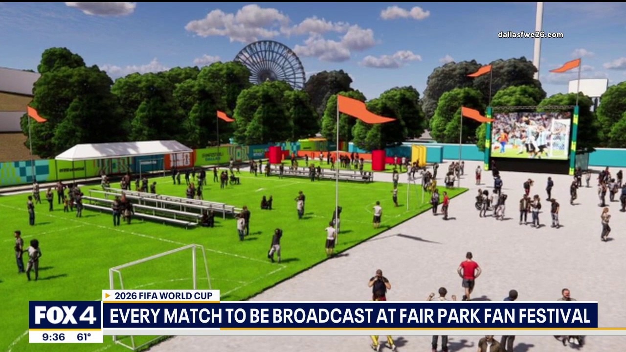 Fair Park gears up to host FIFA World Cup fan fest