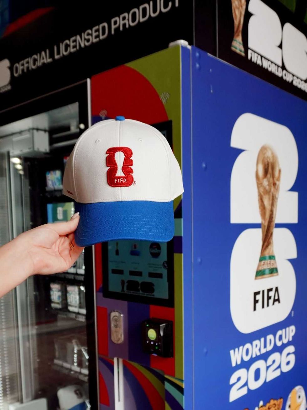 World Cup merch vending machines