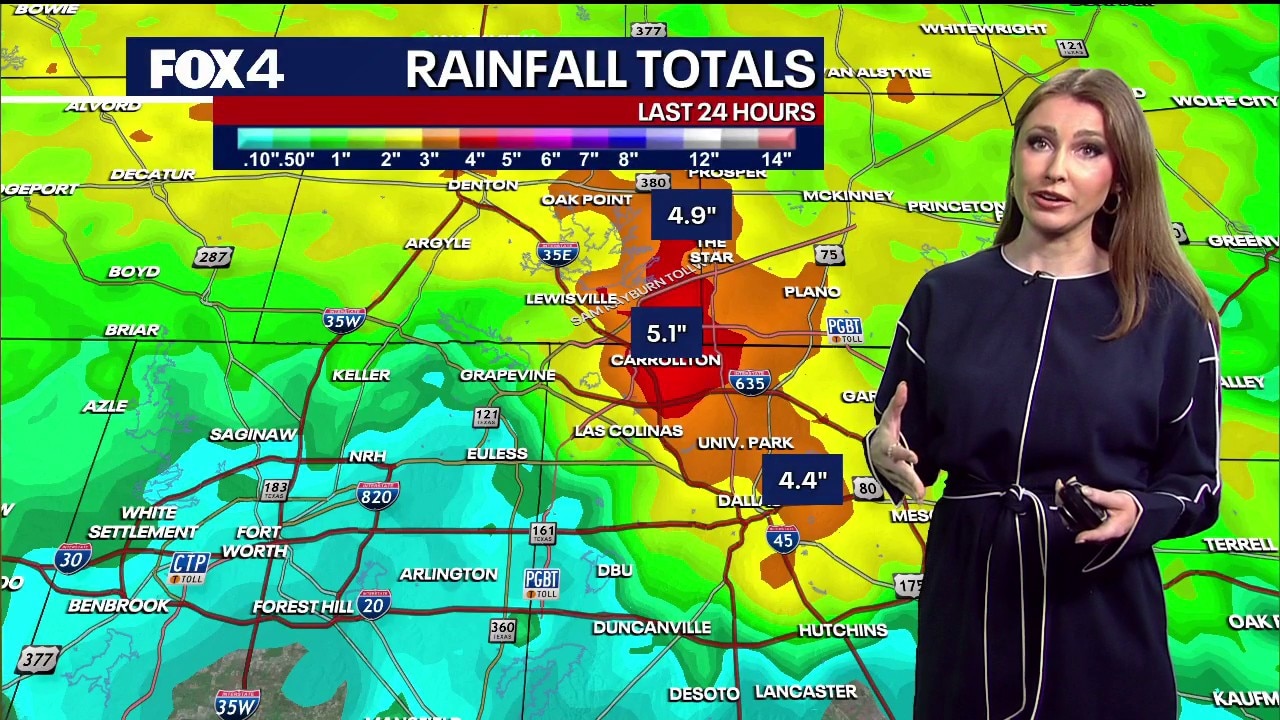 Dallas Weather: June 19 noon forecast