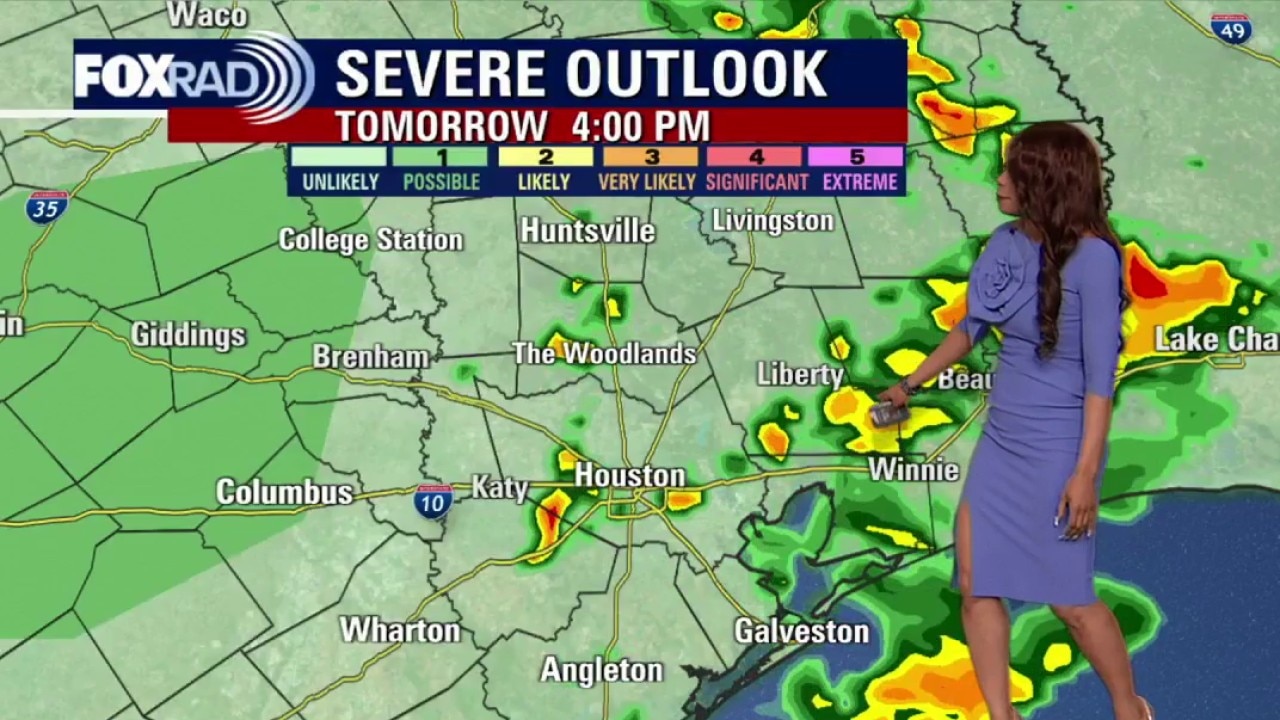 Houston weather: Another stormy day ahead for Wednesday