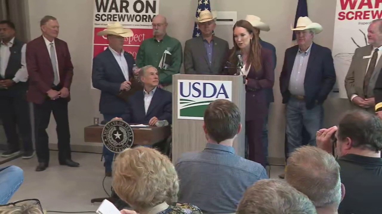 Governor Abbott and USDA Secretary Rollins discuss screwworm response
