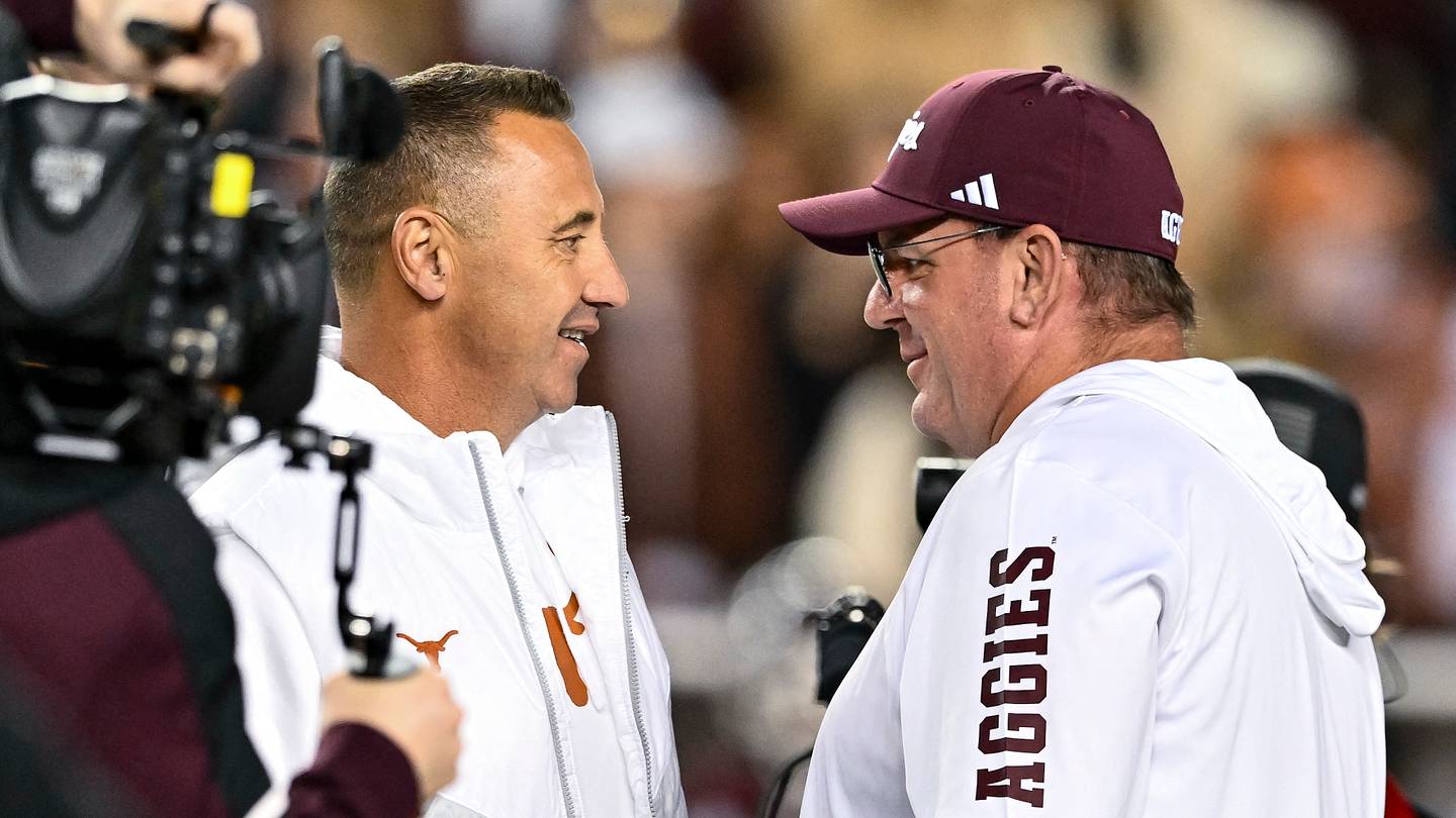 Steve Sarkisian Frustrated With Texas Media Team Over Mike Elko Jumbotron Video