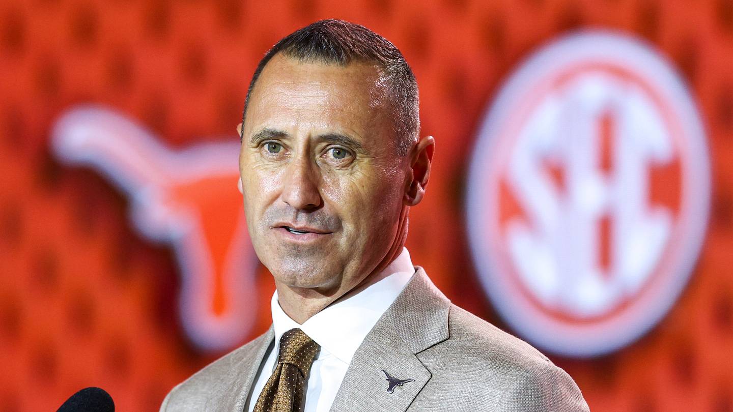 Steve Sarkisian Compares Texas QB KJ Lacey to Heisman Trophy Winner Bryce Young