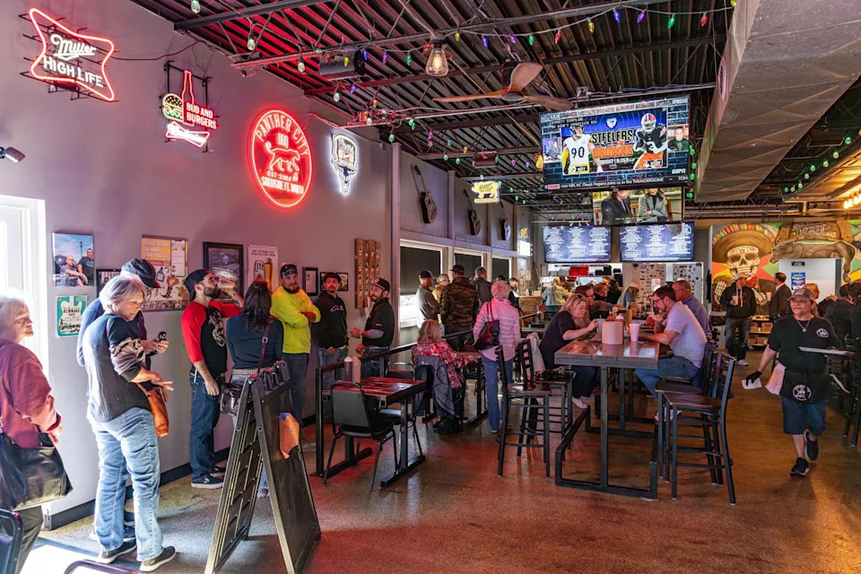 A line is formed inside Panther City BBQ in Fort Worth. Panther City BBQ landed a spot on the Michelin recommended list making it one of the three restaurants Fort Worth to make the prestigious guide.