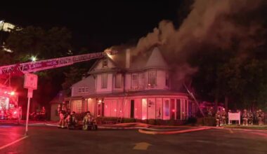 Three-alarm fire heavily damages Uptown Dallas Pilates studio early Wednesday morning