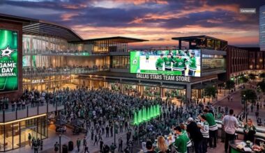 Plano promotes plan for new Stars arena