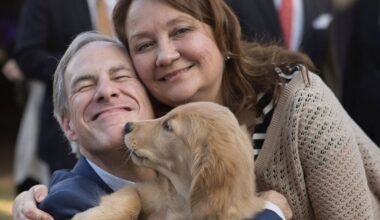 Texas Gov. Greg Abbott’s dog Pancake has died