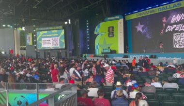 FIFA Fan Fest in Dallas paused due to lighting in the area Sunday evening
