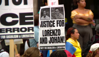 Demonstrators gather in Boston after ICE-involved shootings in Maine and Texas