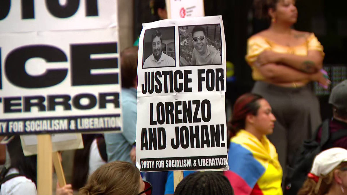Demonstrators gather in Boston after ICE-involved shootings in Maine and Texas