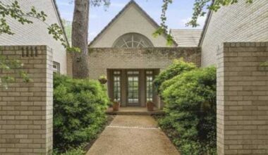 Private Rivercrest home for sale at 1111 Pebble Creek Road