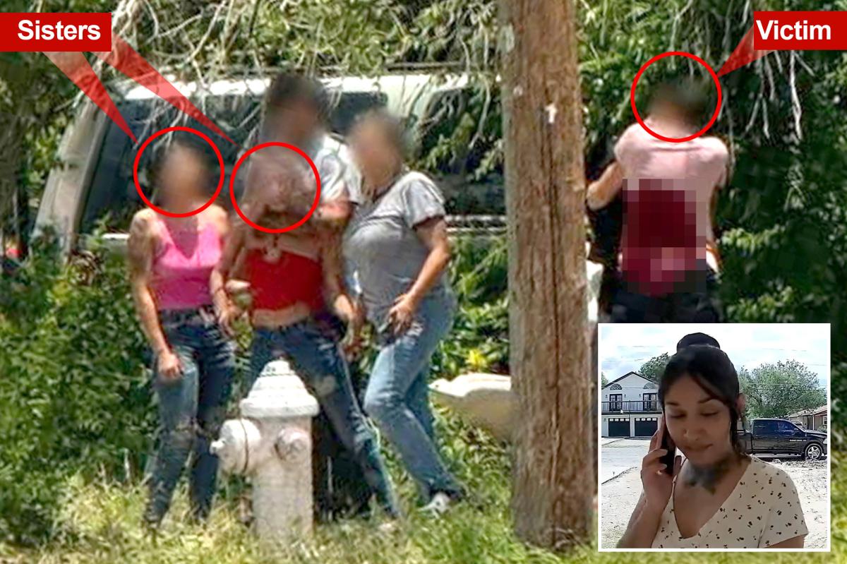 Slain Texas mom seen in new footage minutes before sisters Cookie and Kitty allegedly killed her