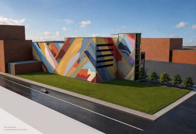texas-based artist to install massive mural in cincinnati’s convention district