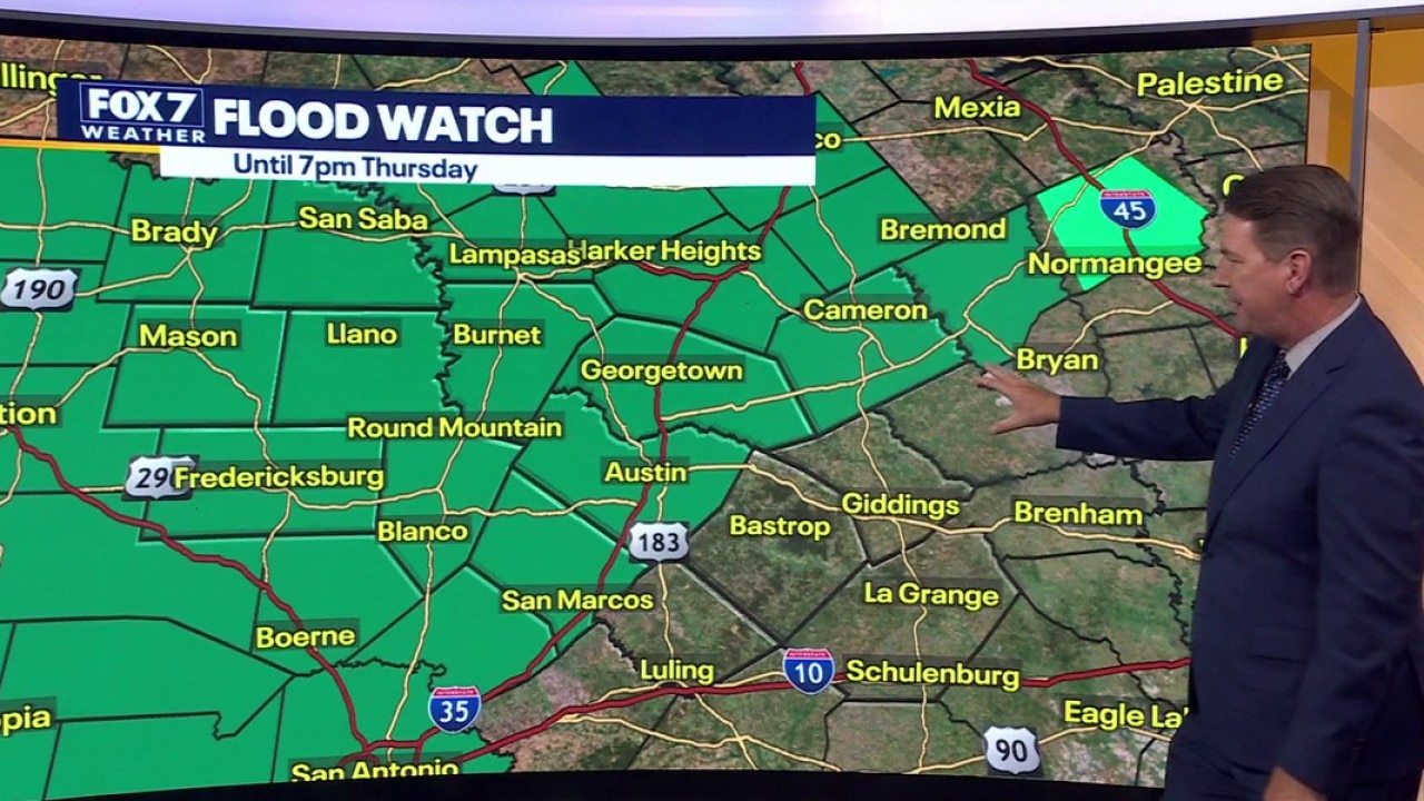 Austin weather: Flood Watch in effect