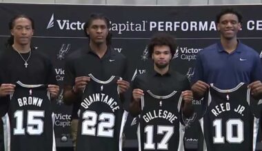 Spurs release NBA Summer League roster, schedule as rookie class starts practice