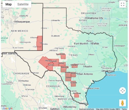 Avian Flu Diary: Texas: Screwworm Detections (n=29) Spread to 12 Counties