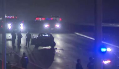 1 dead, 2 detained after stolen vehicle chase ends in crash on Highway 6 in west Houston