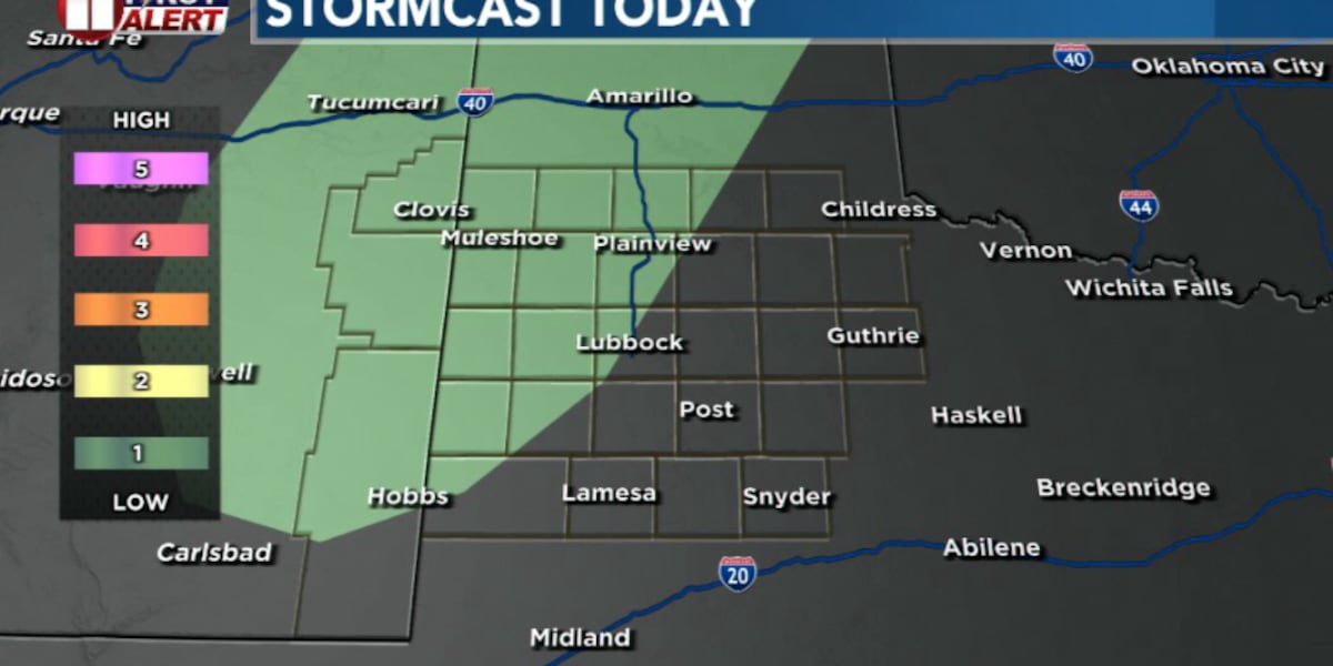 Another chance for afternoon storms before heat moves in