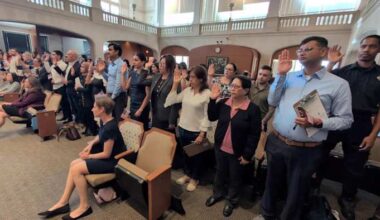 San Antonio firefighter among 48 people from 16 countries sworn in as new U.S. citizens