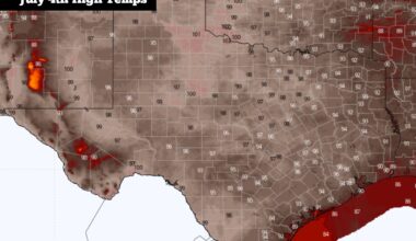 4th of July heat: Here’s which Texas cities will hit 100 degrees