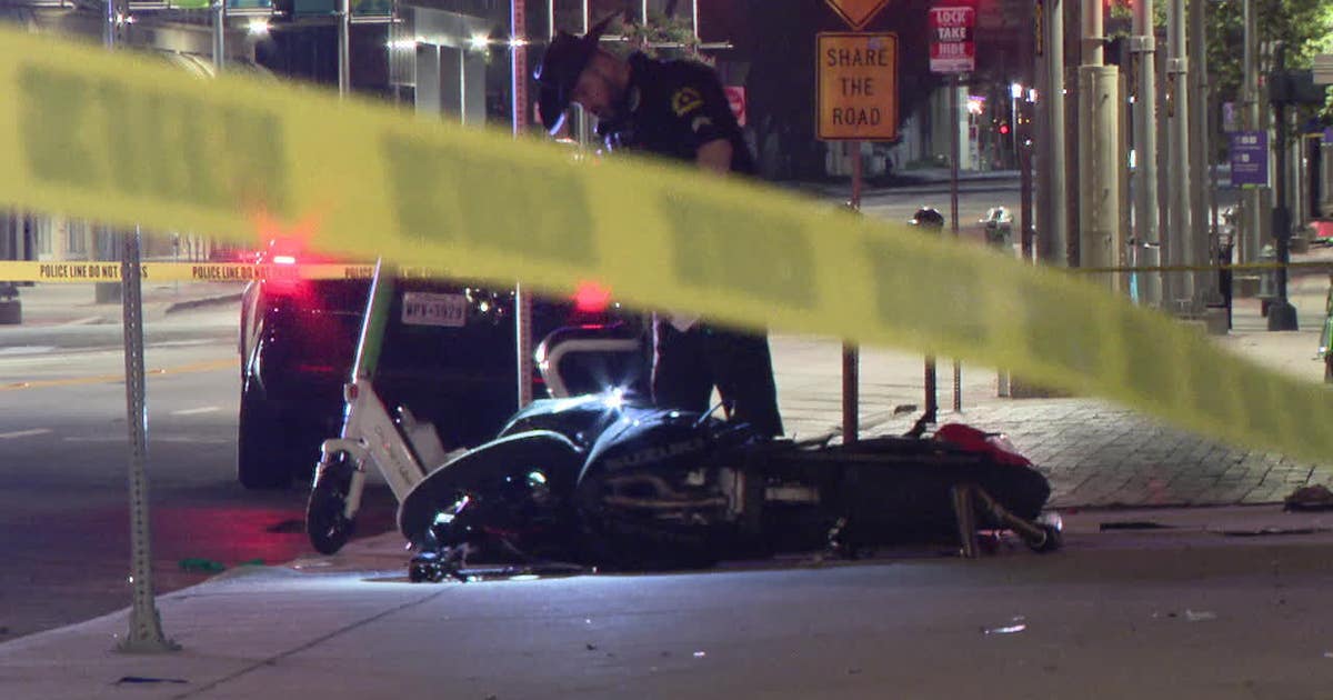 3 injured in downtown Dallas motorcycle crash