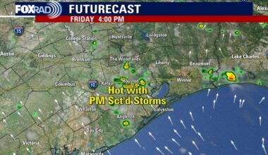 Houston weather: Hot, humid Friday heading into Fourth of July
