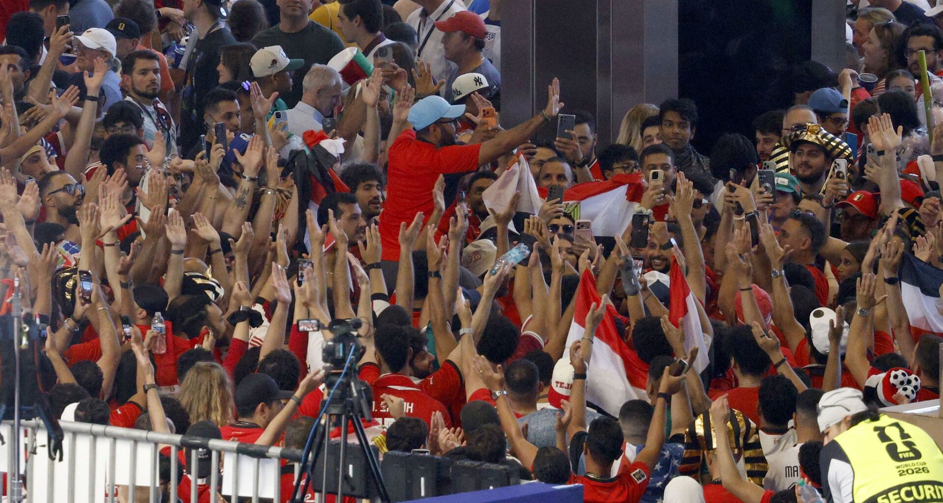 Video shows Dallas officer confrontation with Egypt soccer staff