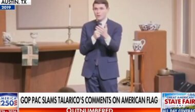 GOP PAC slams Texas Senate hopeful Talarico for 'complicated symbol' flag comments