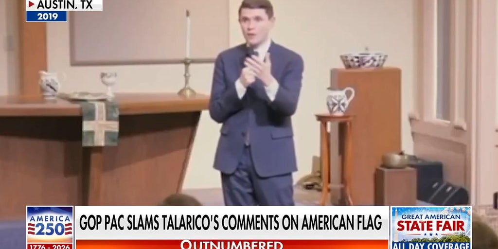 GOP PAC slams Texas Senate hopeful Talarico for 'complicated symbol' flag comments