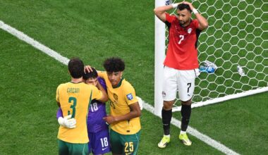 Egypt wins in World Cup knockout round debut with 4-2 penalty shootout edge over Australia