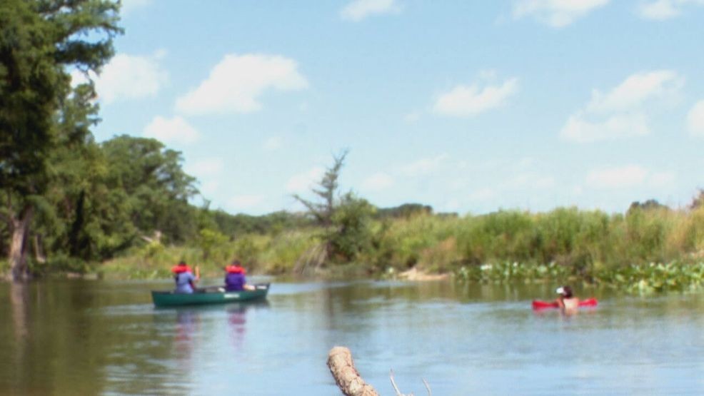 Along the river at Camp CAMP in Center Point, TX