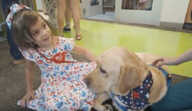 Red, White and Woof: A Fourth of July celebration at Texas Children’s Hospital