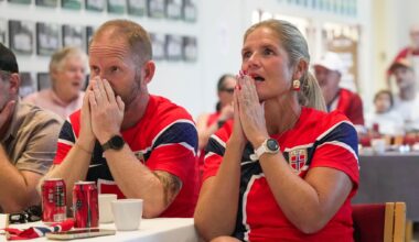 Norway's World Cup: Norwegian fans gather at a Houston church to watch
