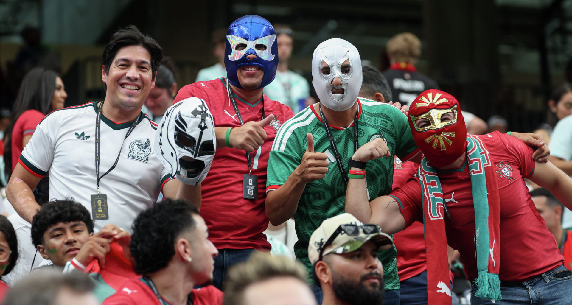 Mexican fans turn Houston and Dallas into one giant World Cup party