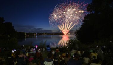 Community gathers at Woodlawn Lake Park for July Fourth festivities